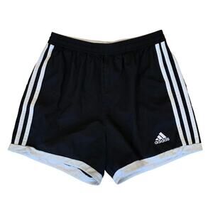 Adidas ClimaCool Running Shorts XS Black White 3-Stripes Moisture Wicking